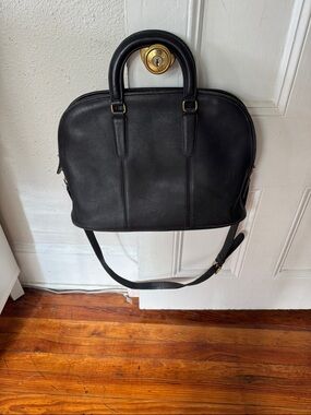 Coach Briefcase Shoulder Bag, Black